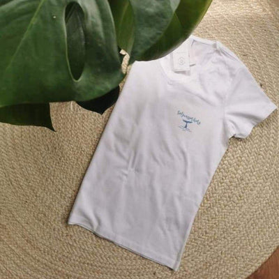 T-Shirt Damen V Ausschnitt personalisiert - Lauterkreatives